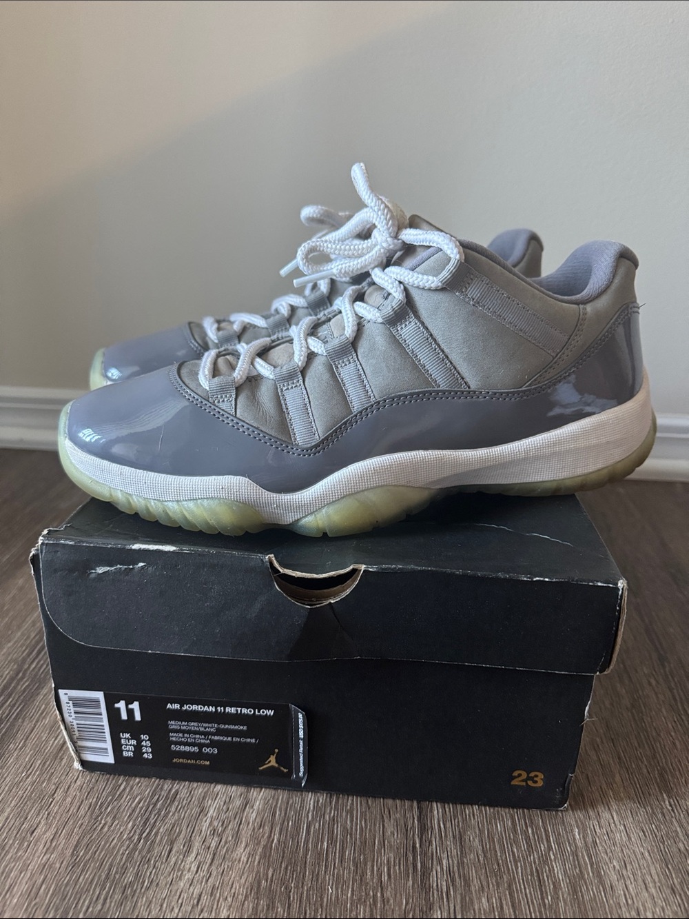 Jordan 11 Retro Low “Cool Grey”